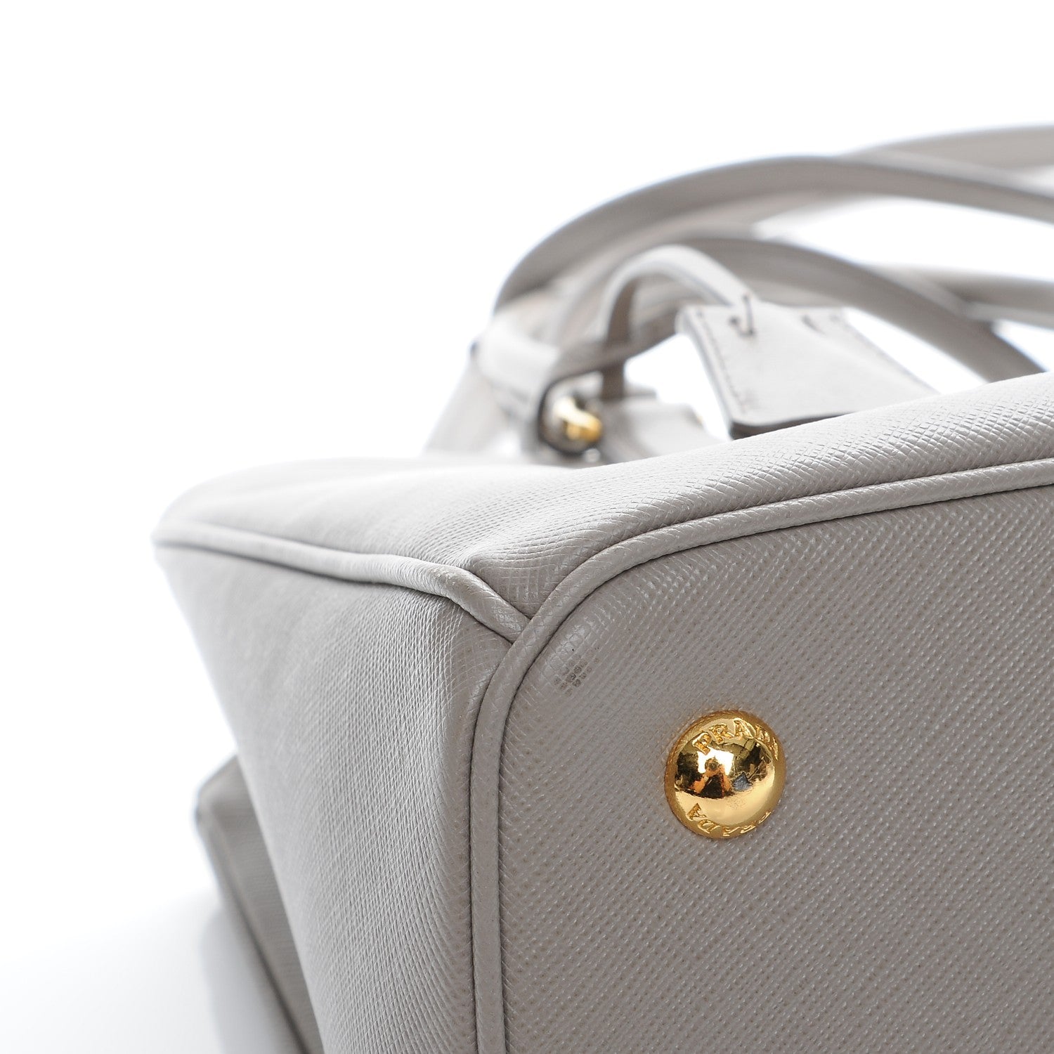 Prada Saffiano Lux Medium Tote Argilla 12 of 17