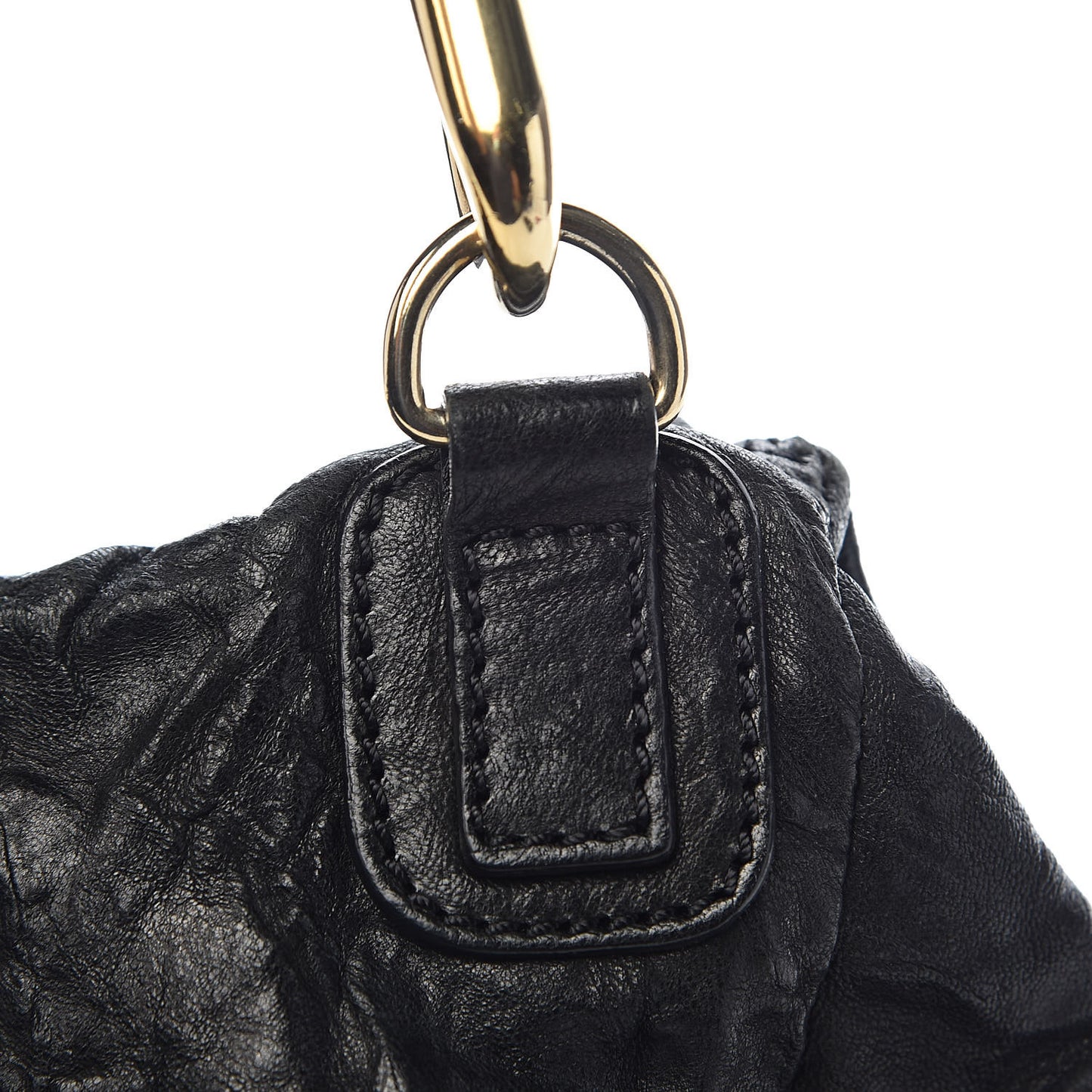 Tumbled Sheepskin Large Pandora Black