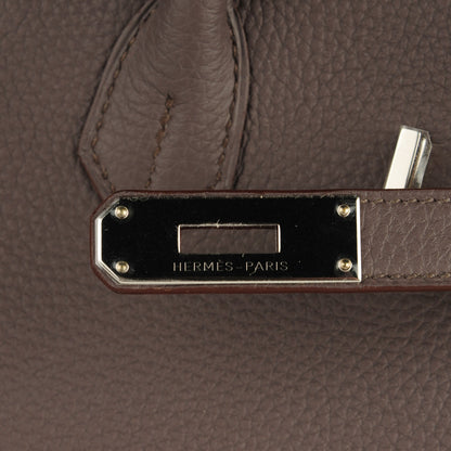 Hermes Togo Birkin 35 Etain 15 of 16