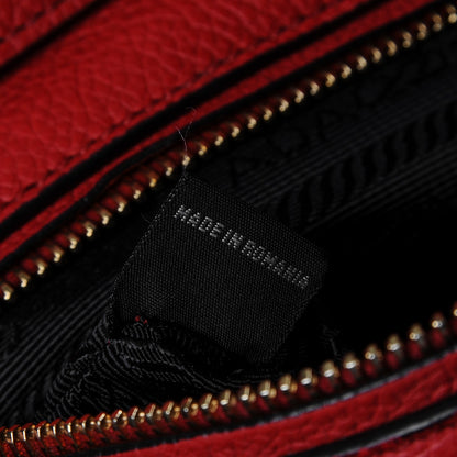 Prada Vitello Grain Tote Fuoco 8 of 19