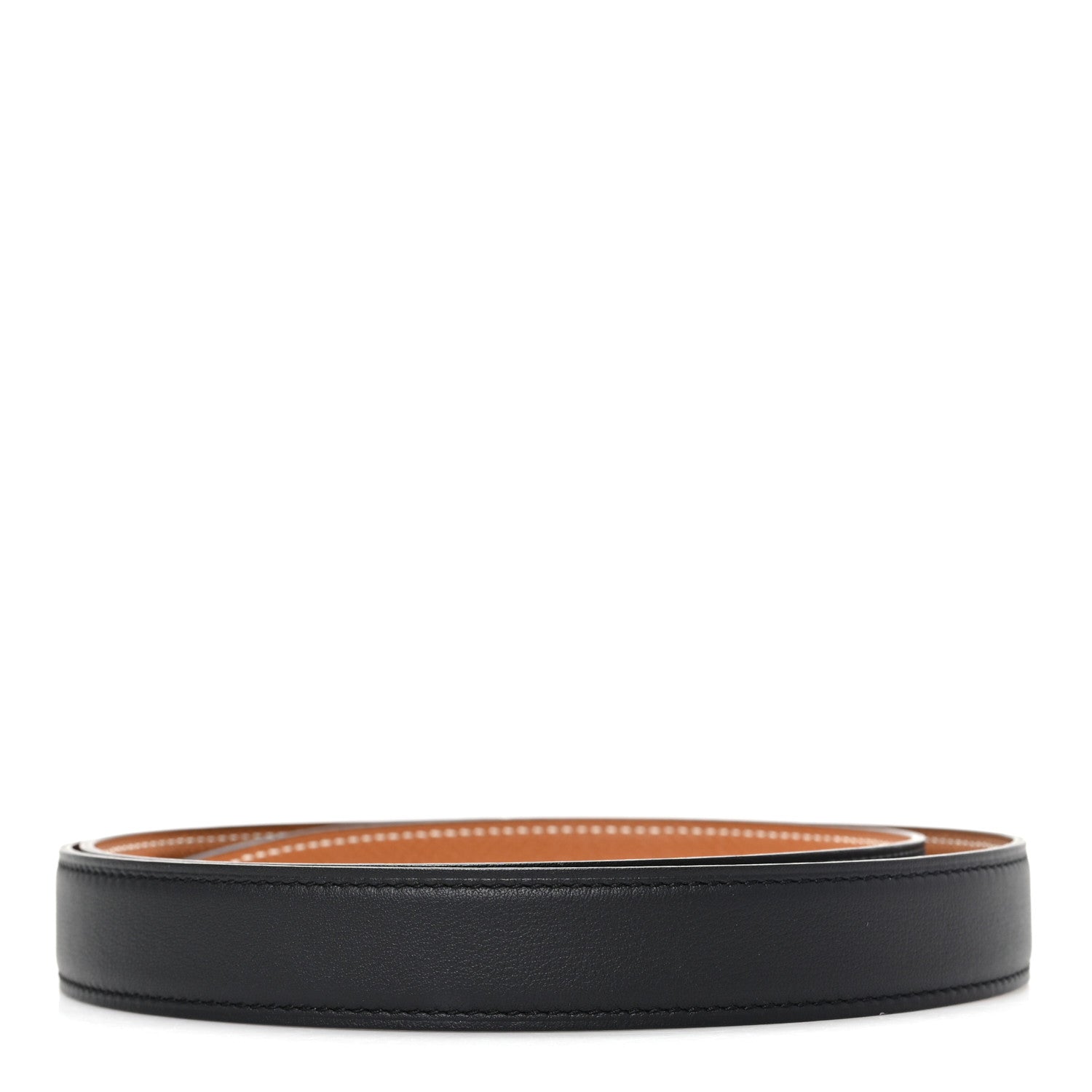 Hermes Swift Epsom 24mm Belt Strap 95 38 Black Gold 2 of 5