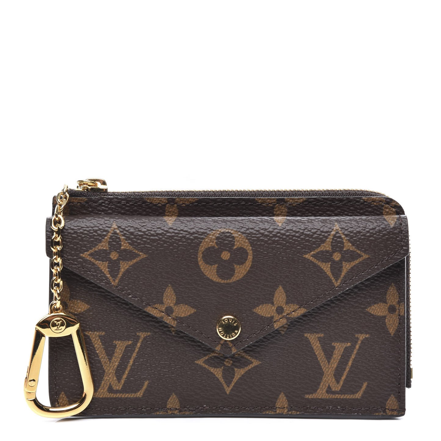 Monogram Recto Verso Card Holder Black