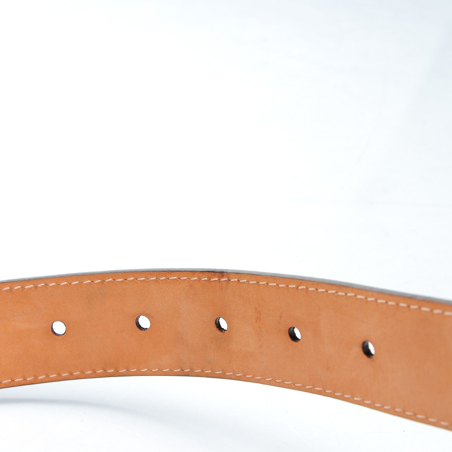 Louis Vuitton Monogram LV Frame Belt 95 38 6 of 11