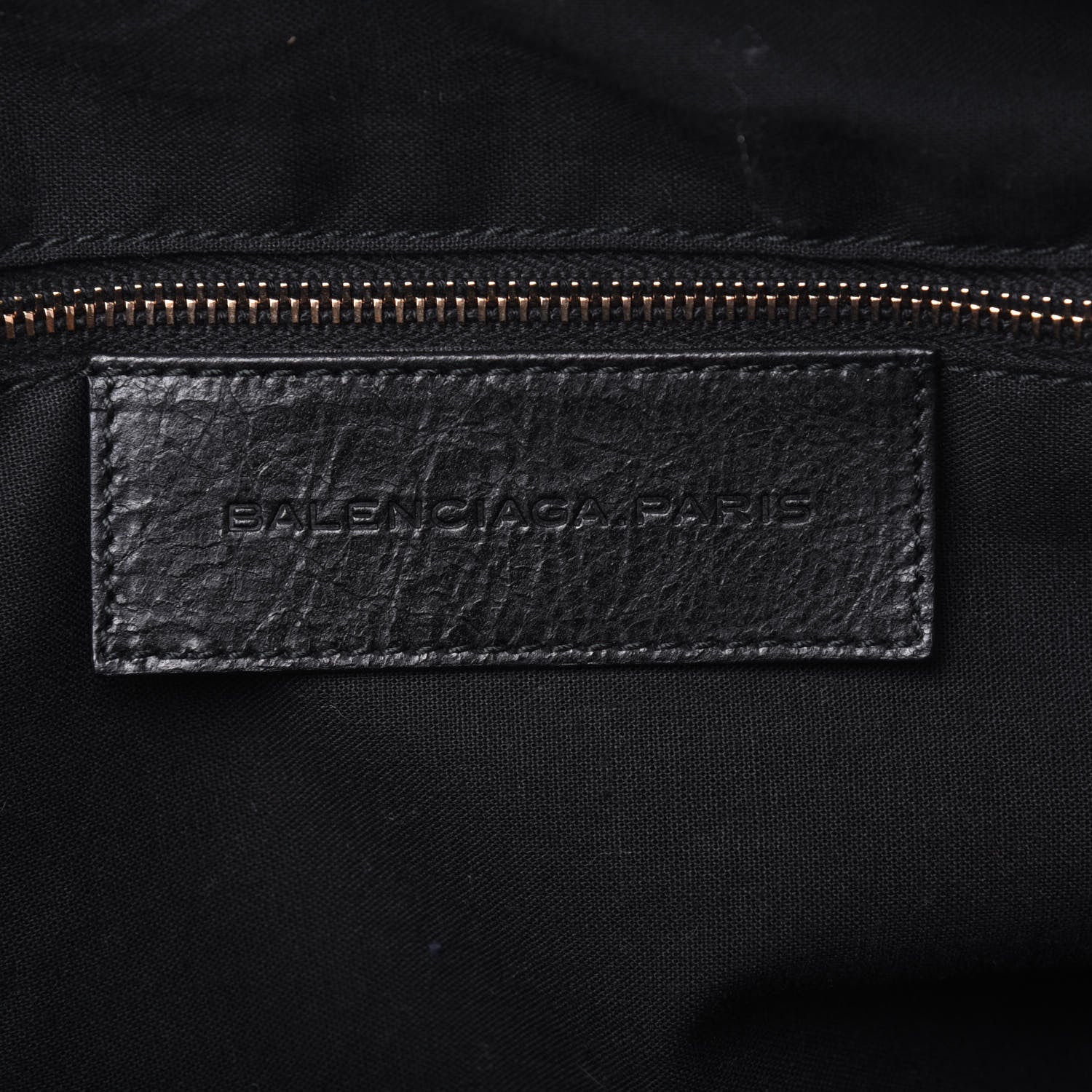 Balenciaga Agneau Giant 12 Rose Gold Hardware Weekender Black 6 of 14