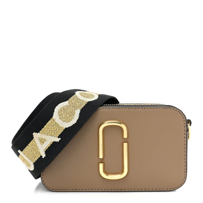 Marc Jacobs Saffiano Small Snapshot Camera Bag Sandcastle 1 of 9