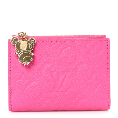 Louis Vuitton X TM Empreinte Monogram Lisa Wallet Kawaii Pink 1 of 8