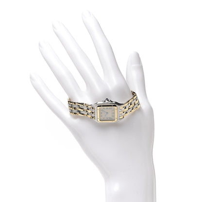 Cartier Stainless Steel 18K Yellow Gold 22mm Panthere Quartz Watch 2 of 5