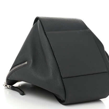 Loewe Grained Calfskin Small Hammock Shoulder Bag Grey 9 of 11