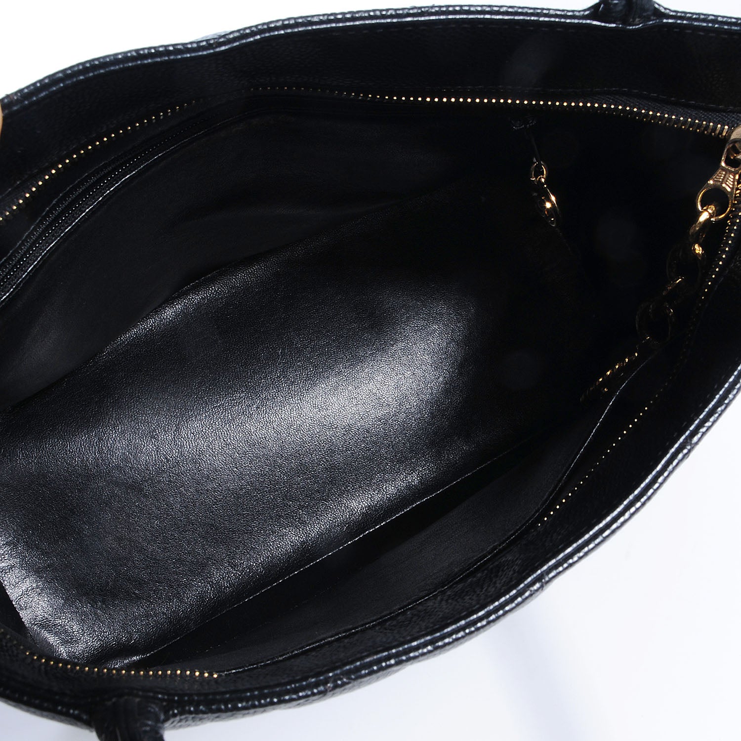 Chanel Caviar Medallion Tote Black 5 of 8