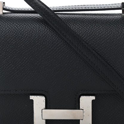 Hermes Epsom Micro Constance 14 Black 8 of 10