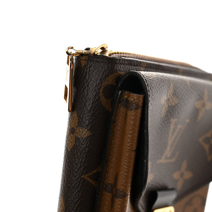 Louis Vuitton Reverse Monogram Metis Vertical Zippy Wallet 12 of 13