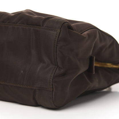 Prada Tessuto Nylon Catena Shoulder Bag Ebano 8 of 11