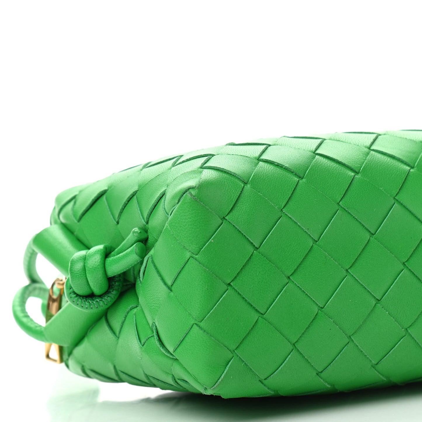 Nappa Intrecciato Mini Loop Camera Bag Parakeet