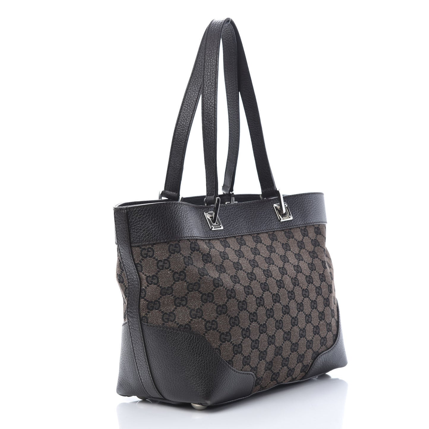 Monogram Tote Dark Brown