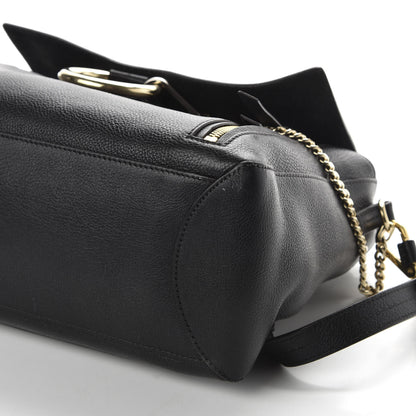 Chloe Calfskin Medium Faye Day Shoulder Bag Black 10 of 11