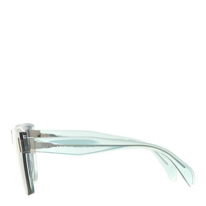Prada Cat Eye Sunglasses SPR 16T Blue 3 of 9