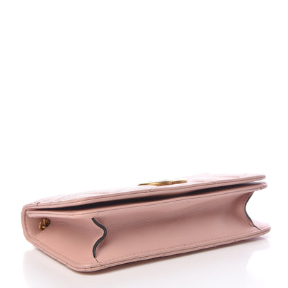 Gucci Calfskin Matelasse GG Marmont Mini Bag Perfect Pink 4 of 10