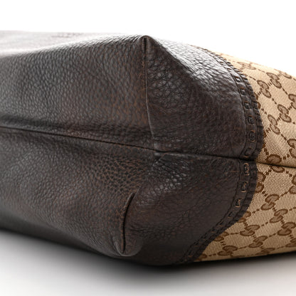 Gucci Monogram Medium Laidback Crafty Tote Dark Brown 10 of 15