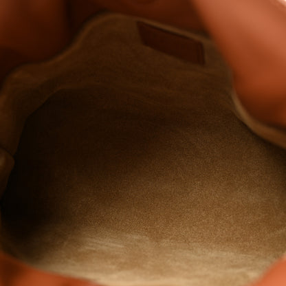 Loewe Calfskin Mini Flamenco Knot Clutch Squirrel 5 of 10