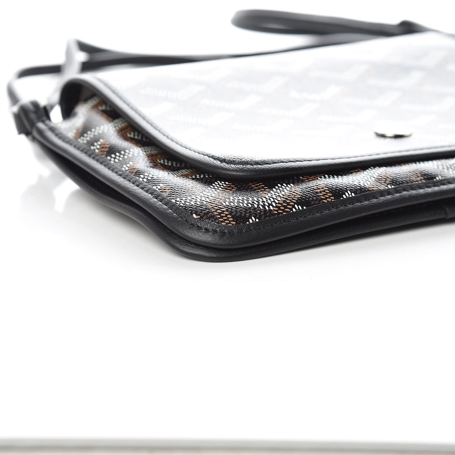 Goyardine Plumet Wallet Clutch Black