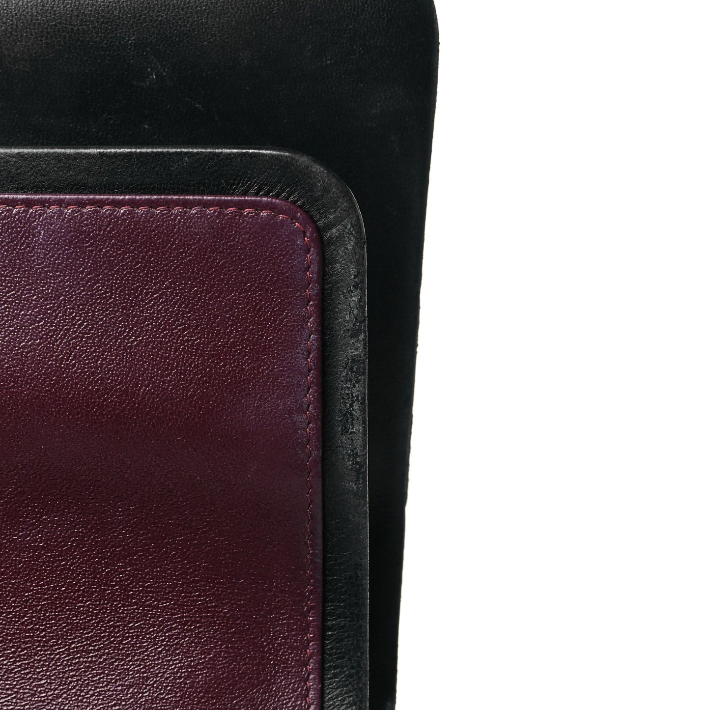 Lambskin Quilted Jumbo Double Flap Black