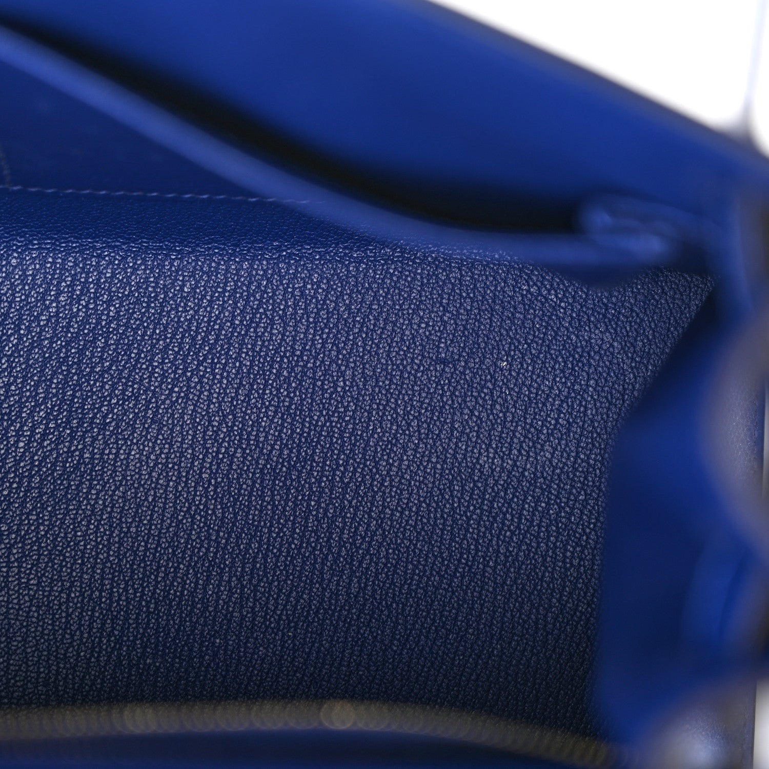 Hermes Epsom Kelly Sellier 28 Bleu Electrique 12 of 12