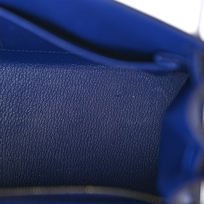 Hermes Epsom Kelly Sellier 28 Bleu Electrique 12 of 12