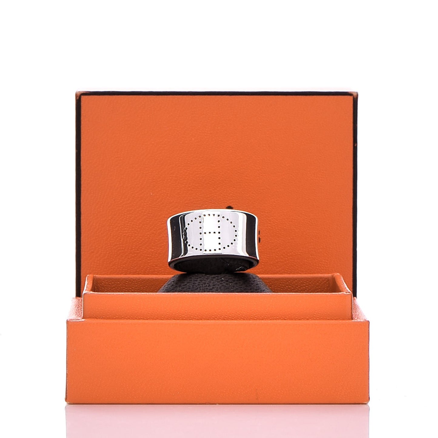 Sterling Silver Eclipse Ruban Ring GM 52 6
