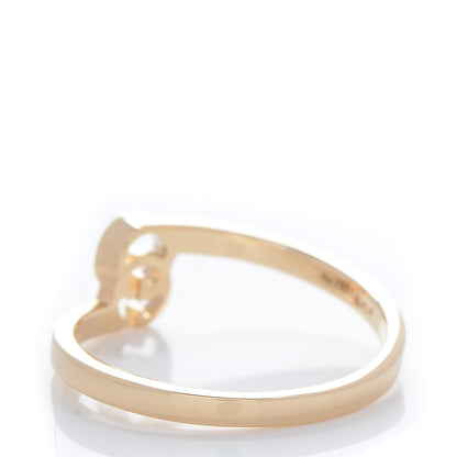Gucci 18K Yellow Gold Running G Ring 55 7.25 3 of 5