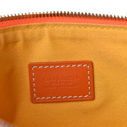 Goyard Goyardine Senat Pochette MM Orange 6 of 10