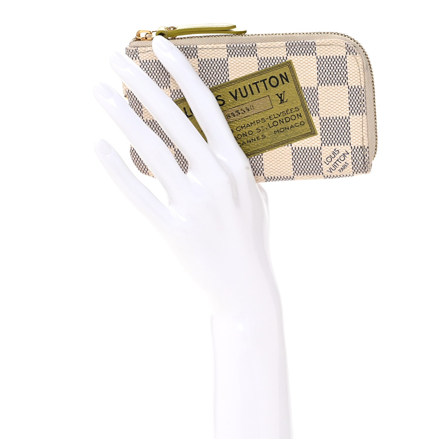 Louis Vuitton Damier Azur Complice Trunks and Bags Key Pouch 2 of 9