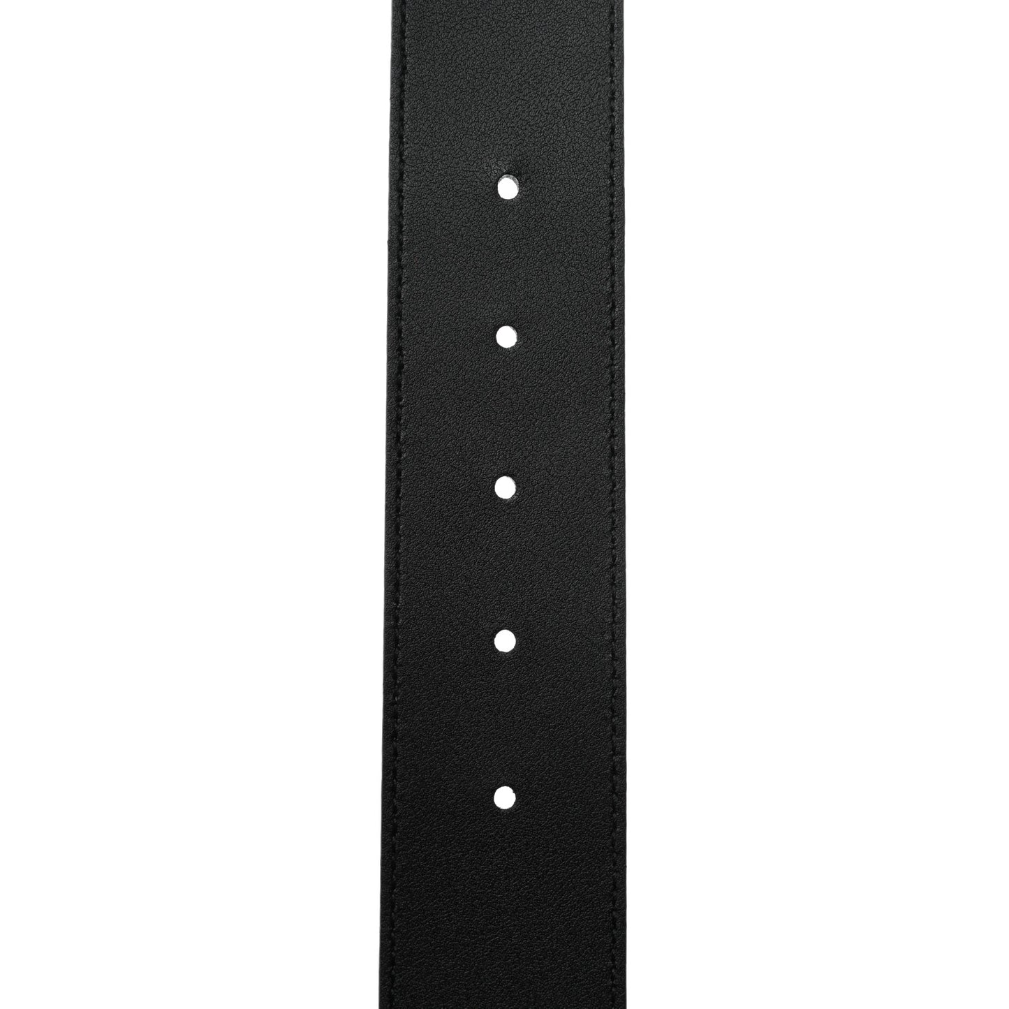 Textured Calfskin Double G 40mm Belt 75 30 Black