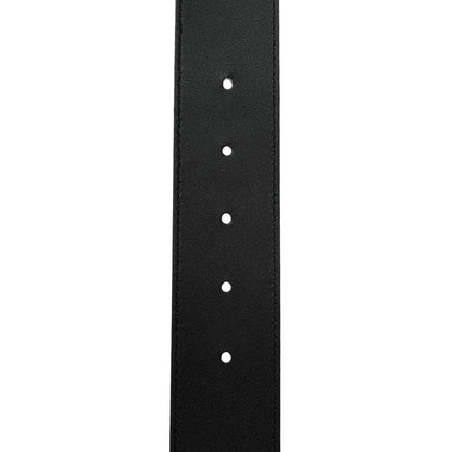 Gucci Textured Calfskin Double G 40mm Belt 75 30 Black 4 of 5