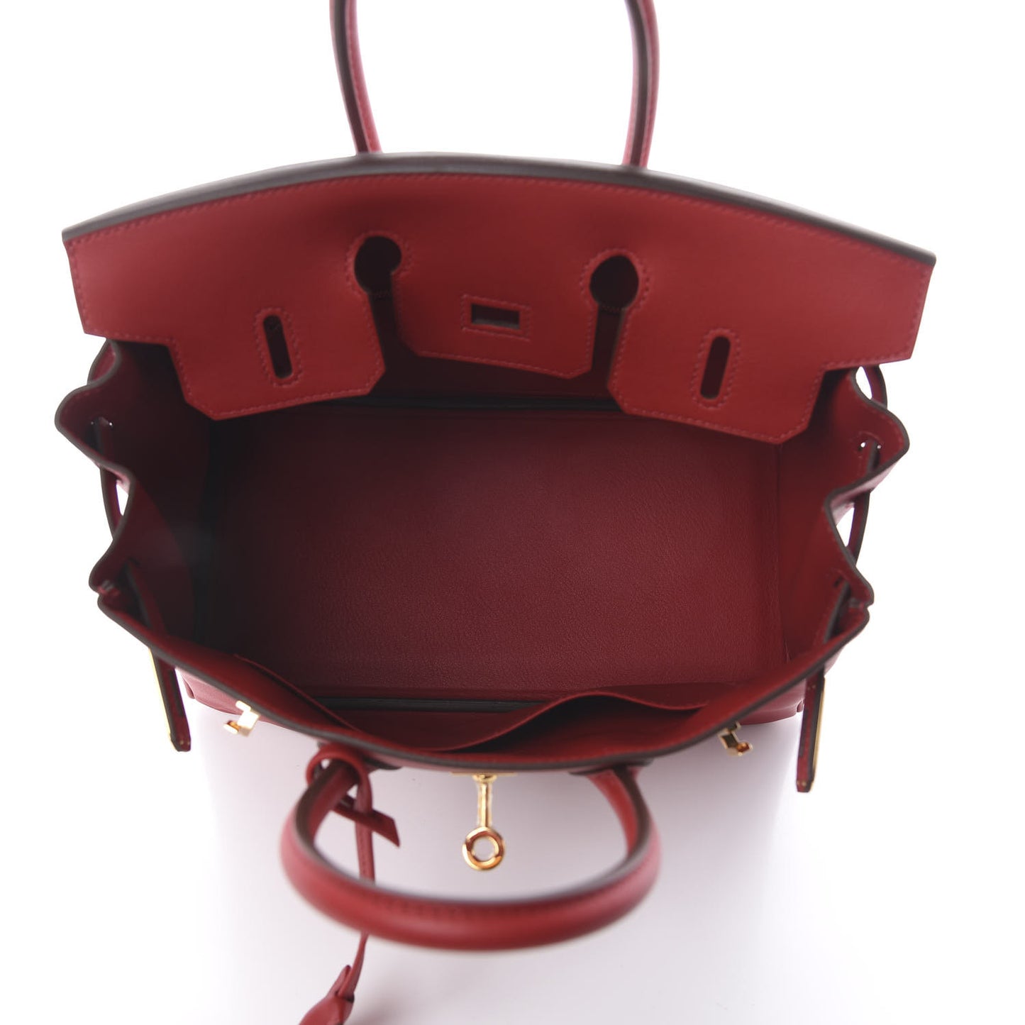 Swift Birkin 25 Rouge De Coeur