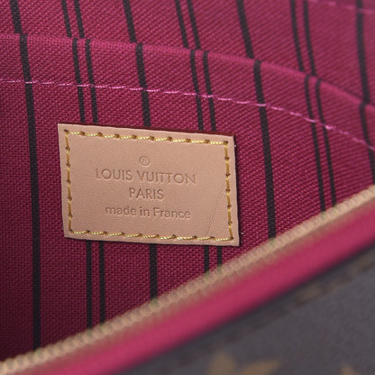 Louis Vuitton Monogram Neverfull MM GM Pochette Pivoine 6 of 7