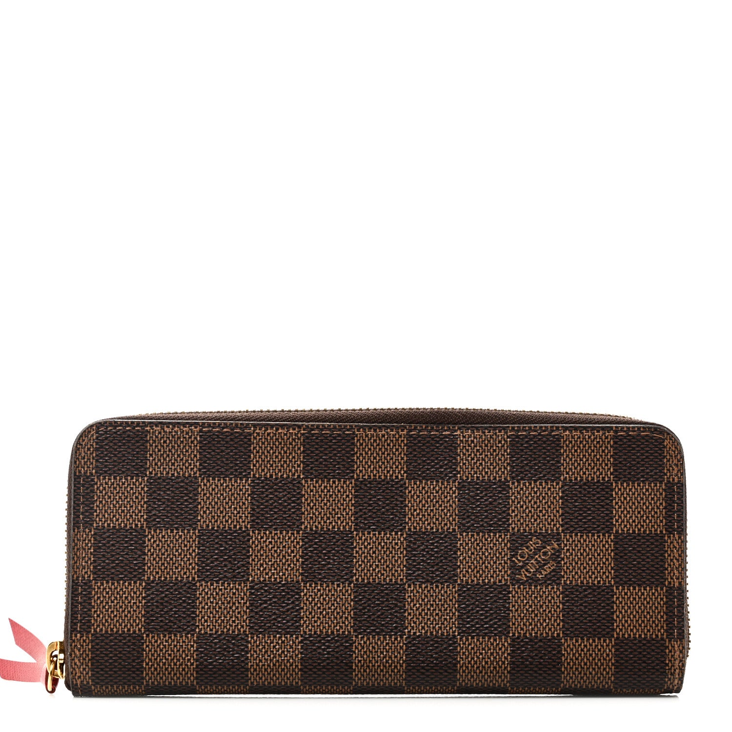 Louis Vuitton Damier Ebene Clemence Wallet Cherry 7 of 7