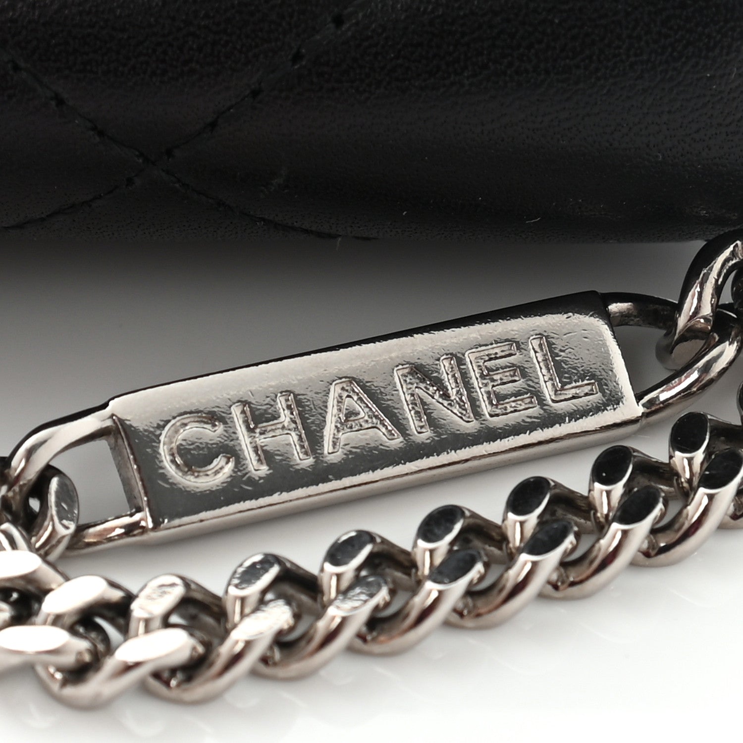 Chanel Calfskin Cambon Zip Around Organizer Wallet Black 10 of 11