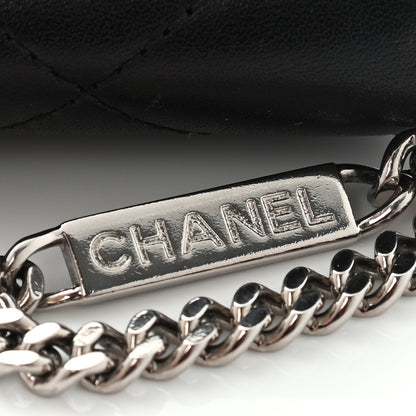 Chanel Calfskin Cambon Zip Around Organizer Wallet Black 10 of 11