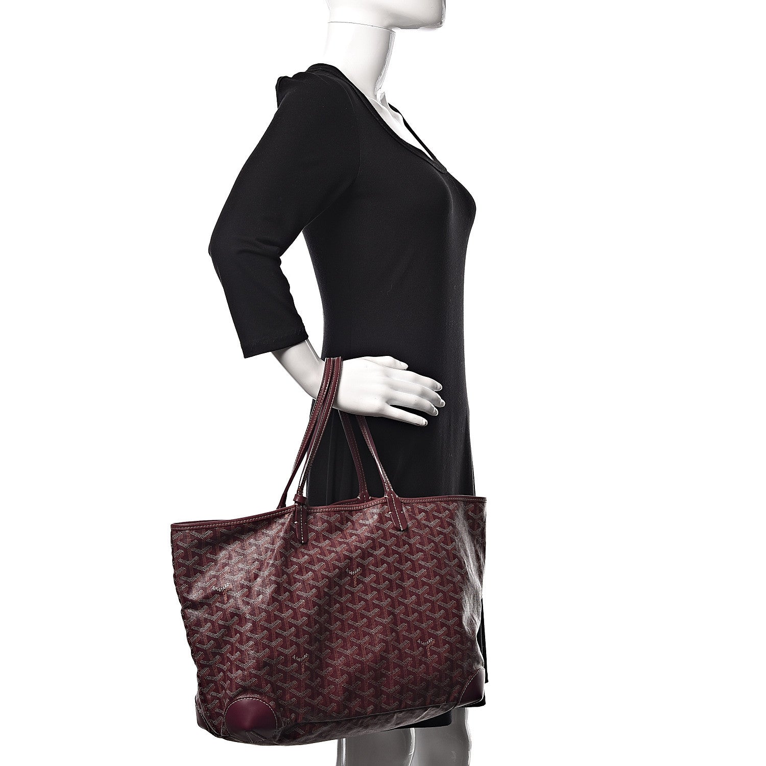 Goyard Goyardine Saint Louis PM Bordeaux 2 of 20