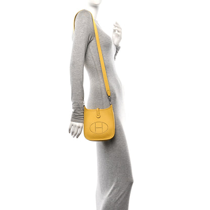 Hermes Taurillon Clemence Evelyne TPM Jaune Ambre 2 of 10