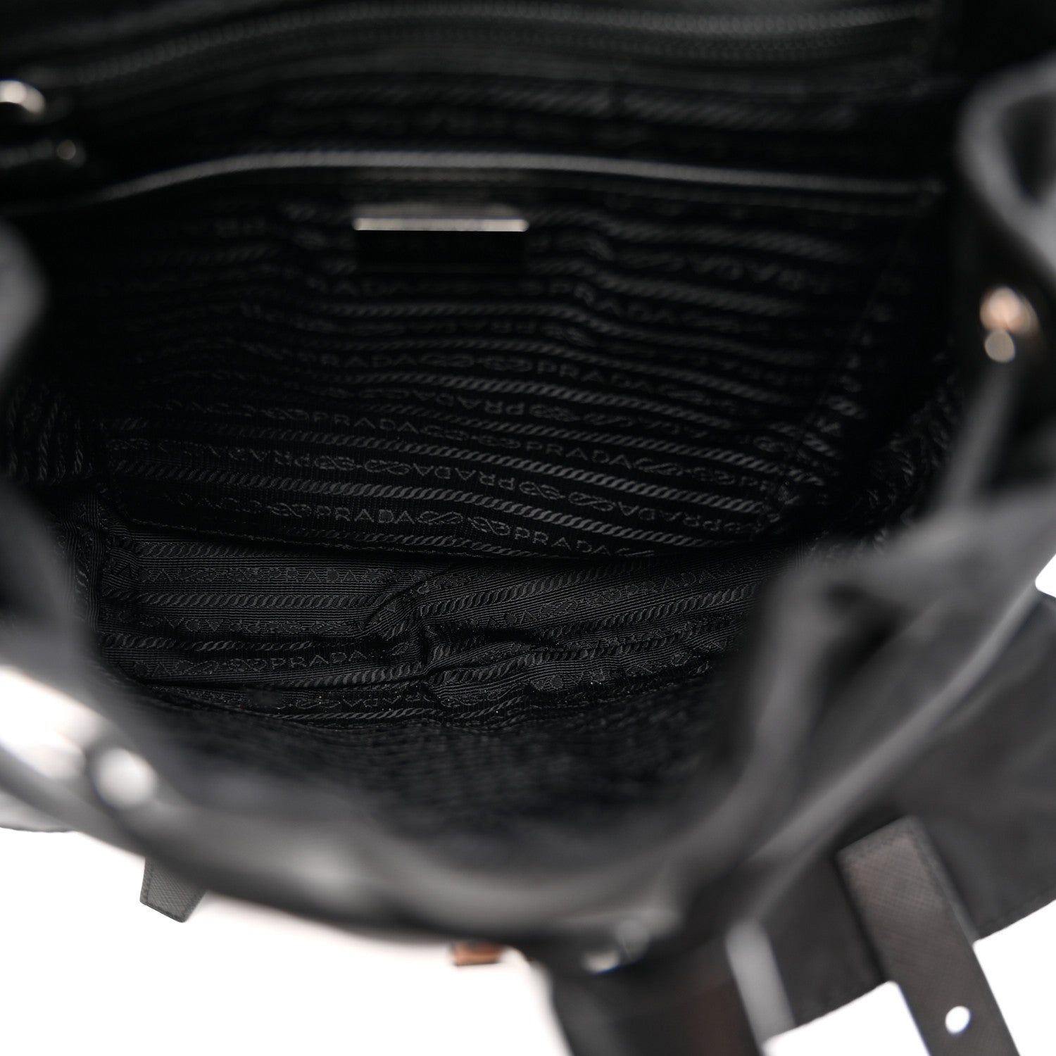 Prada Tessuto Nylon Vela Small Backpack Black 5 of 12