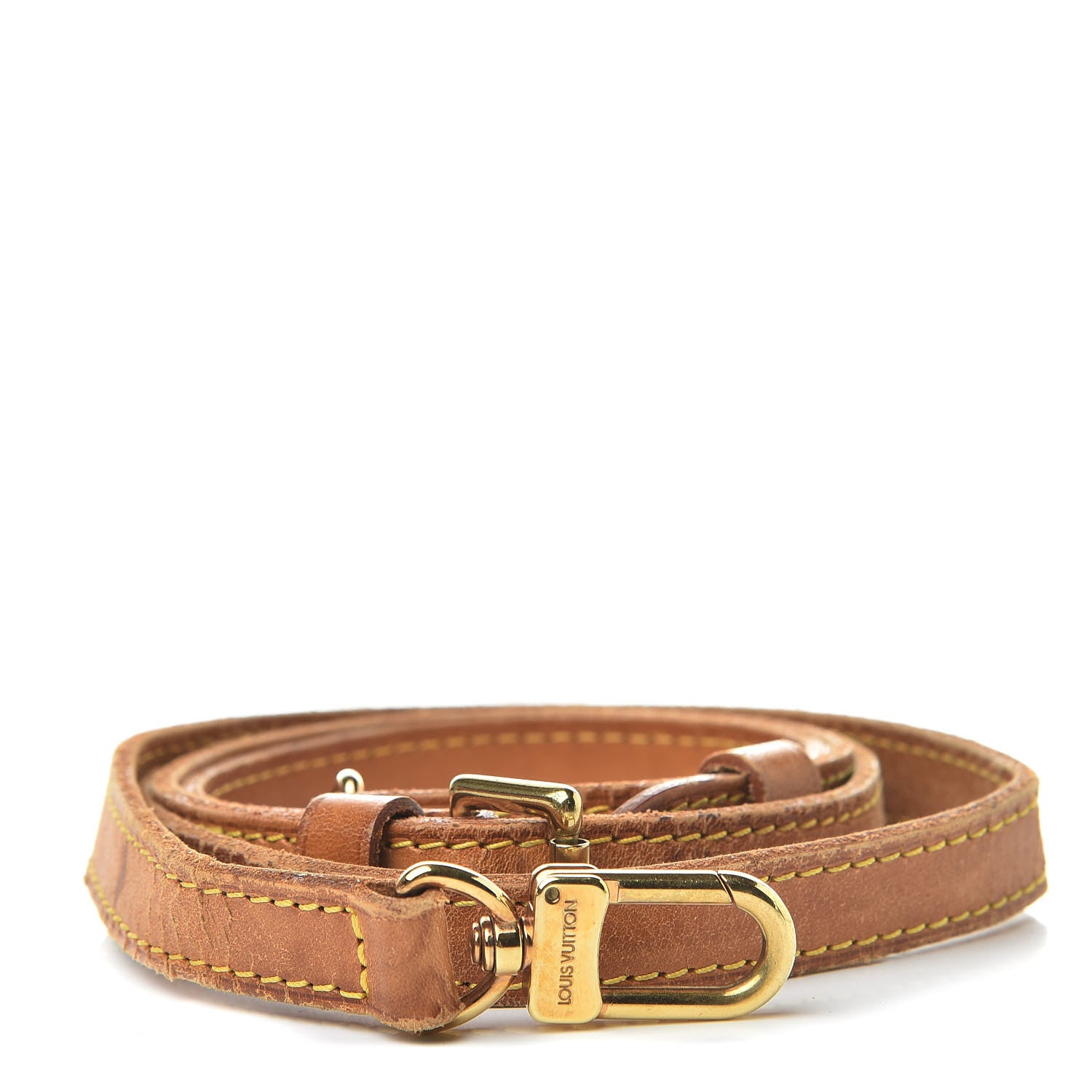 Louis Vuitton Vachetta 16mm Adjustable Shoulder Strap VVN 1 of 9