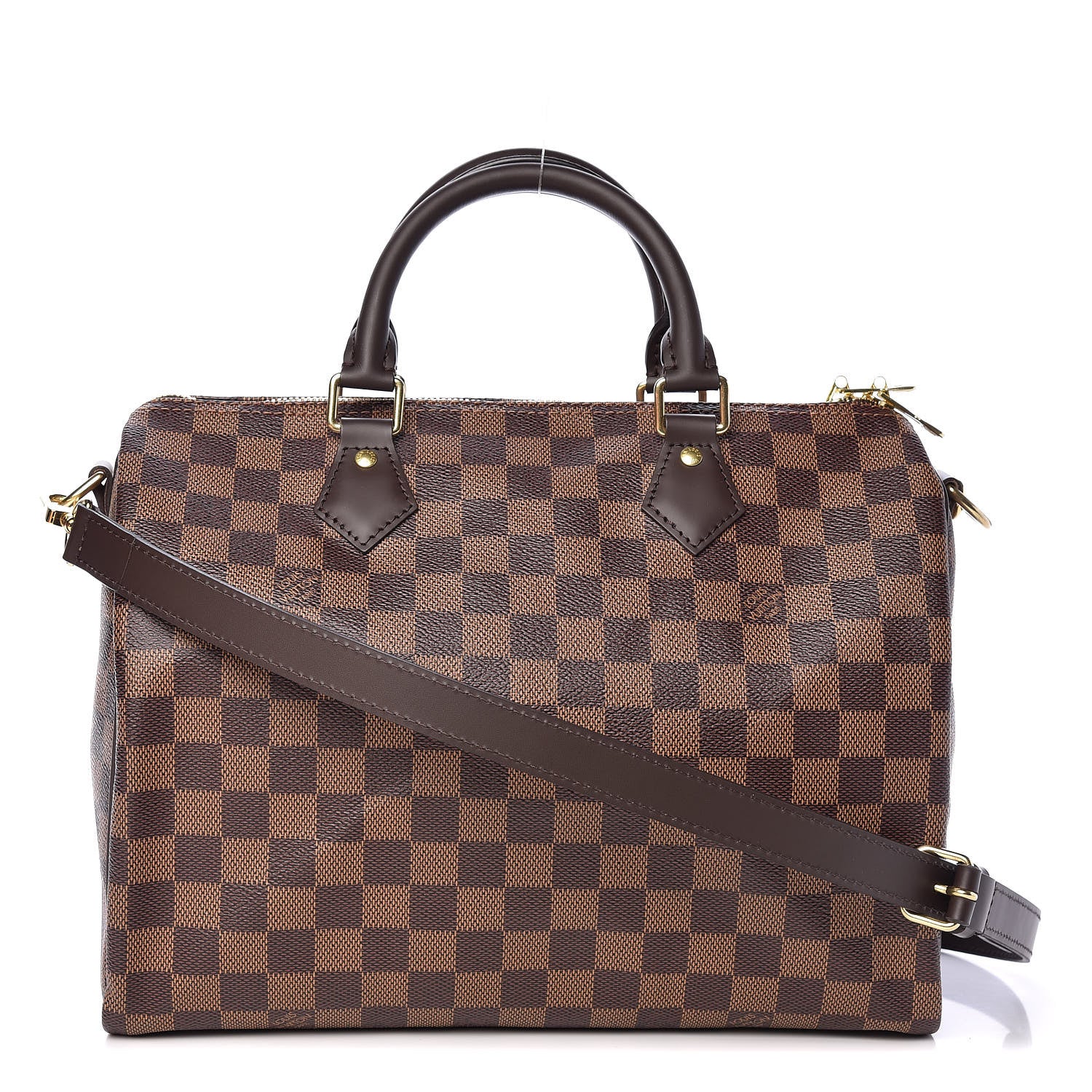 Louis Vuitton Damier Ebene Speedy Bandouliere 30 1 of 10
