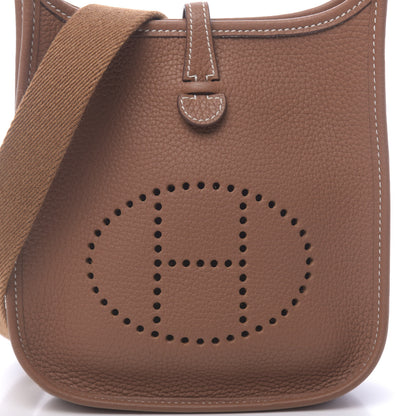Hermes Taurillon Clemence Evelyne TPM Gold 8 of 11
