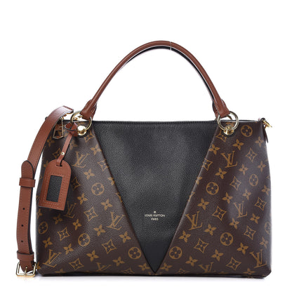 Louis Vuitton Monogram V Tote MM Black 1 of 13