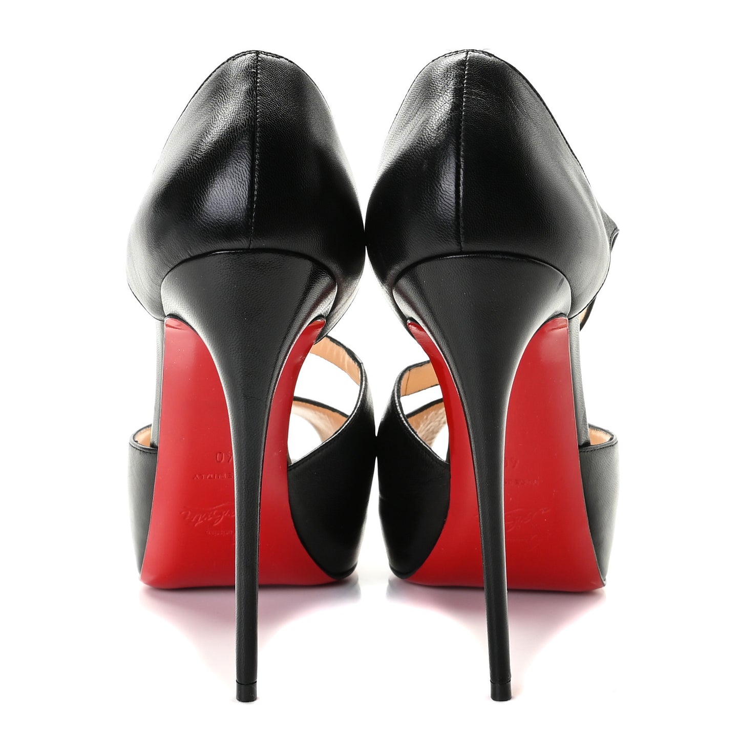 Calfskin Catchy Two 120 Pumps 40 Black