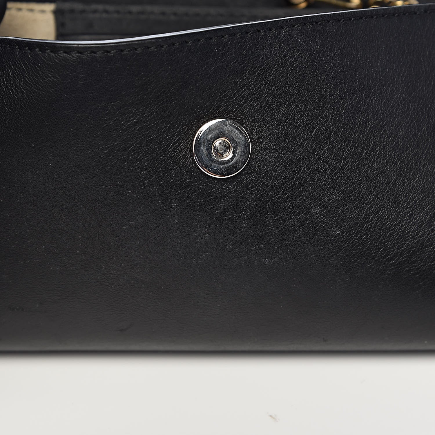 Chloe Suede Calfskin Mini Faye Shoulder Bag Black 8 of 14