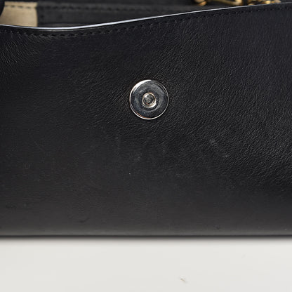 Chloe Suede Calfskin Mini Faye Shoulder Bag Black 8 of 14