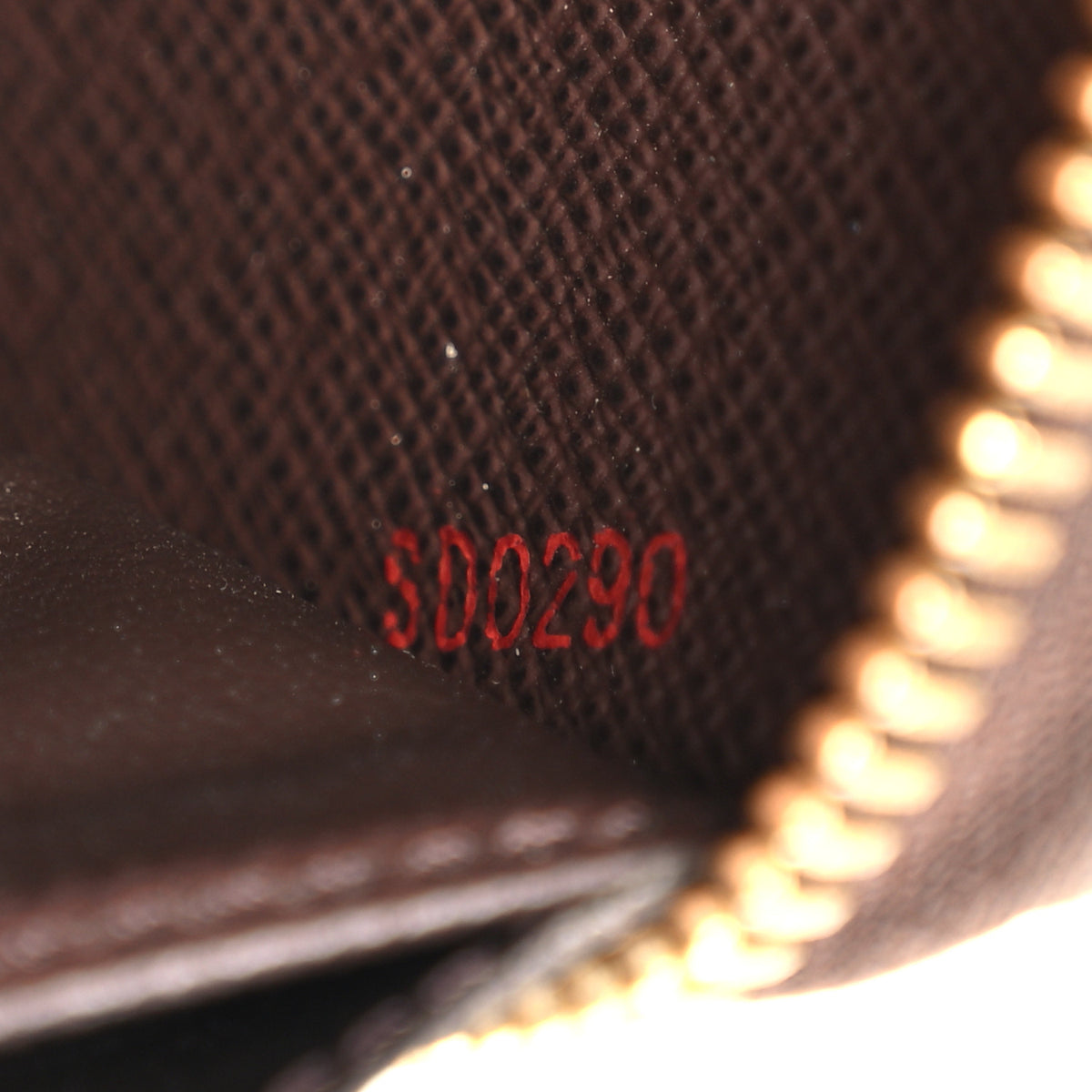 Louis Vuitton Damier Ebene Zippy Wallet 7 of 8