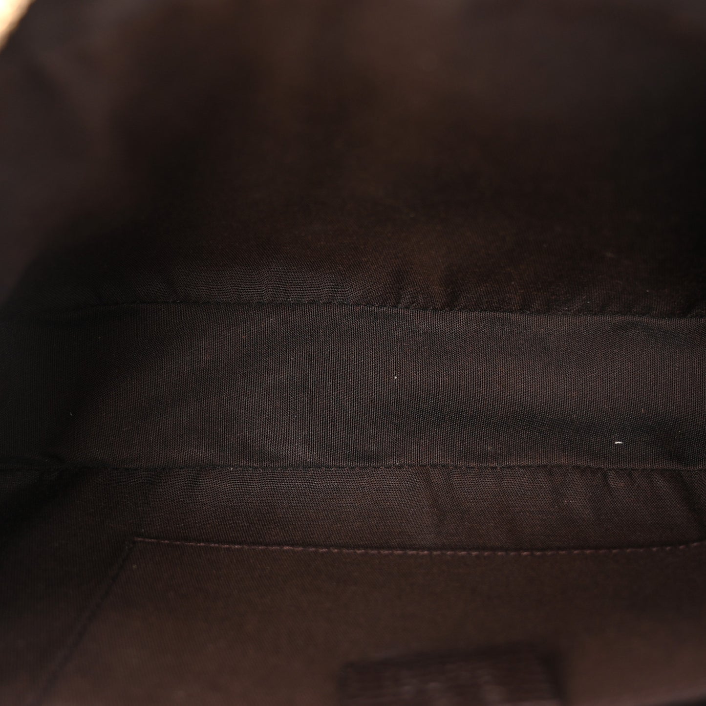 Crystal Monogram Belt Bag Brown